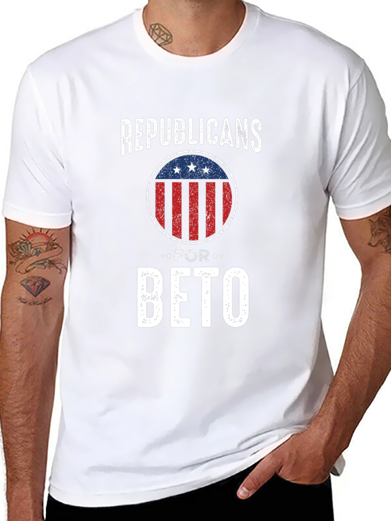 Republicans for Beto T-Shirt Political Statement Tee