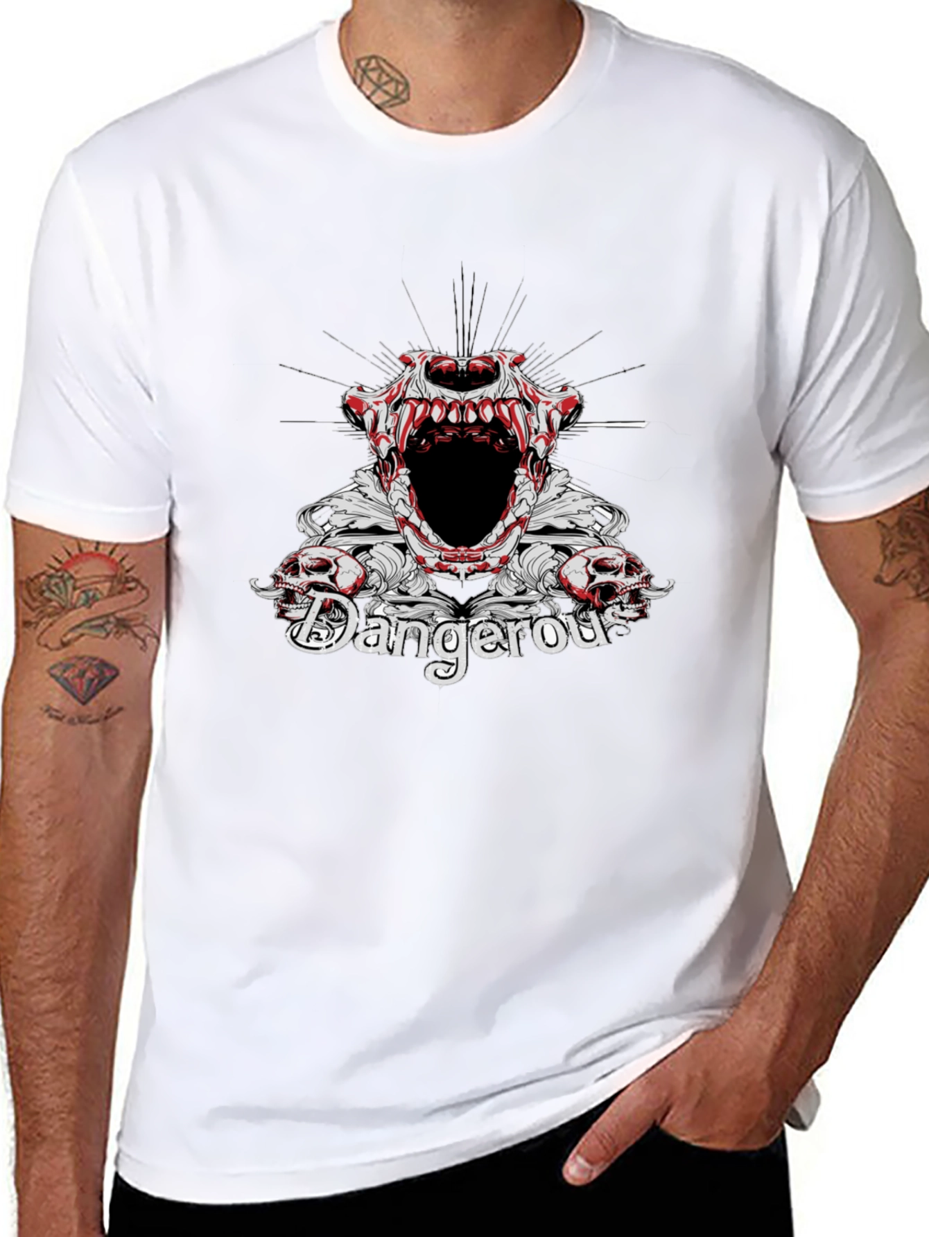 Dangerous Skull T-Shirt