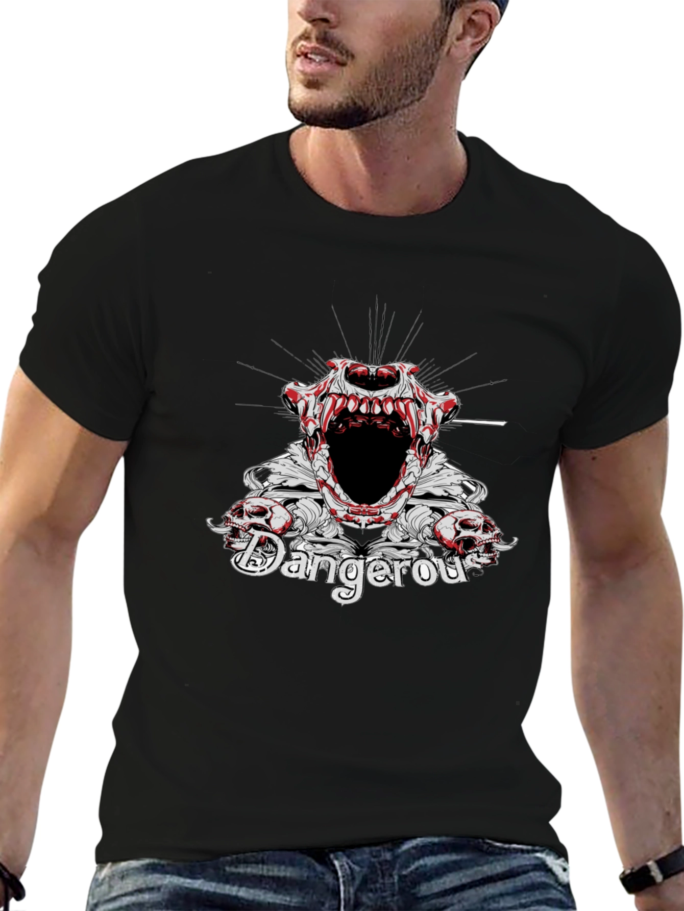 Dangerous Skull T-Shirt