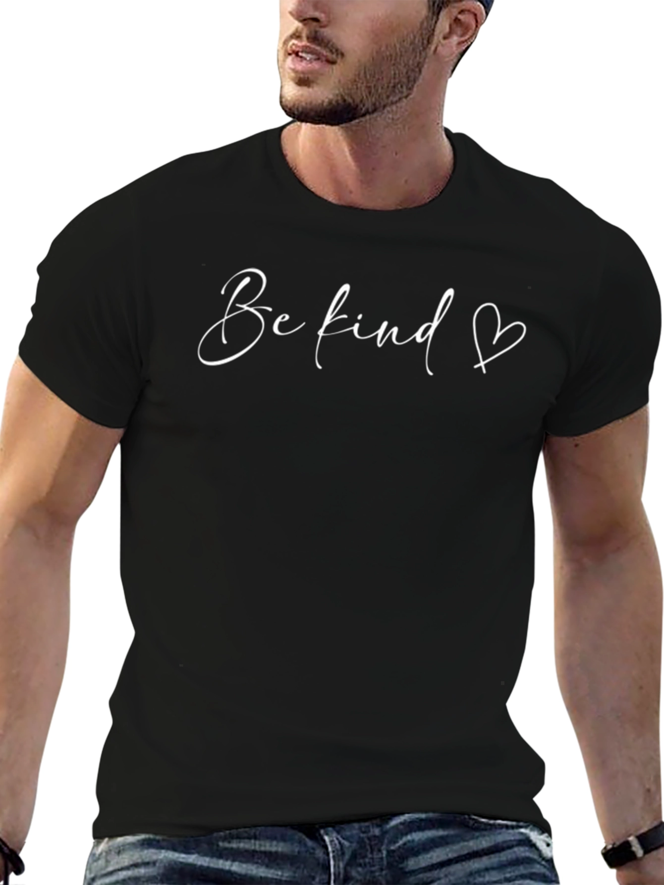 Be Kind Graphic T-Shirt -  Classic Soft Cotton Tee