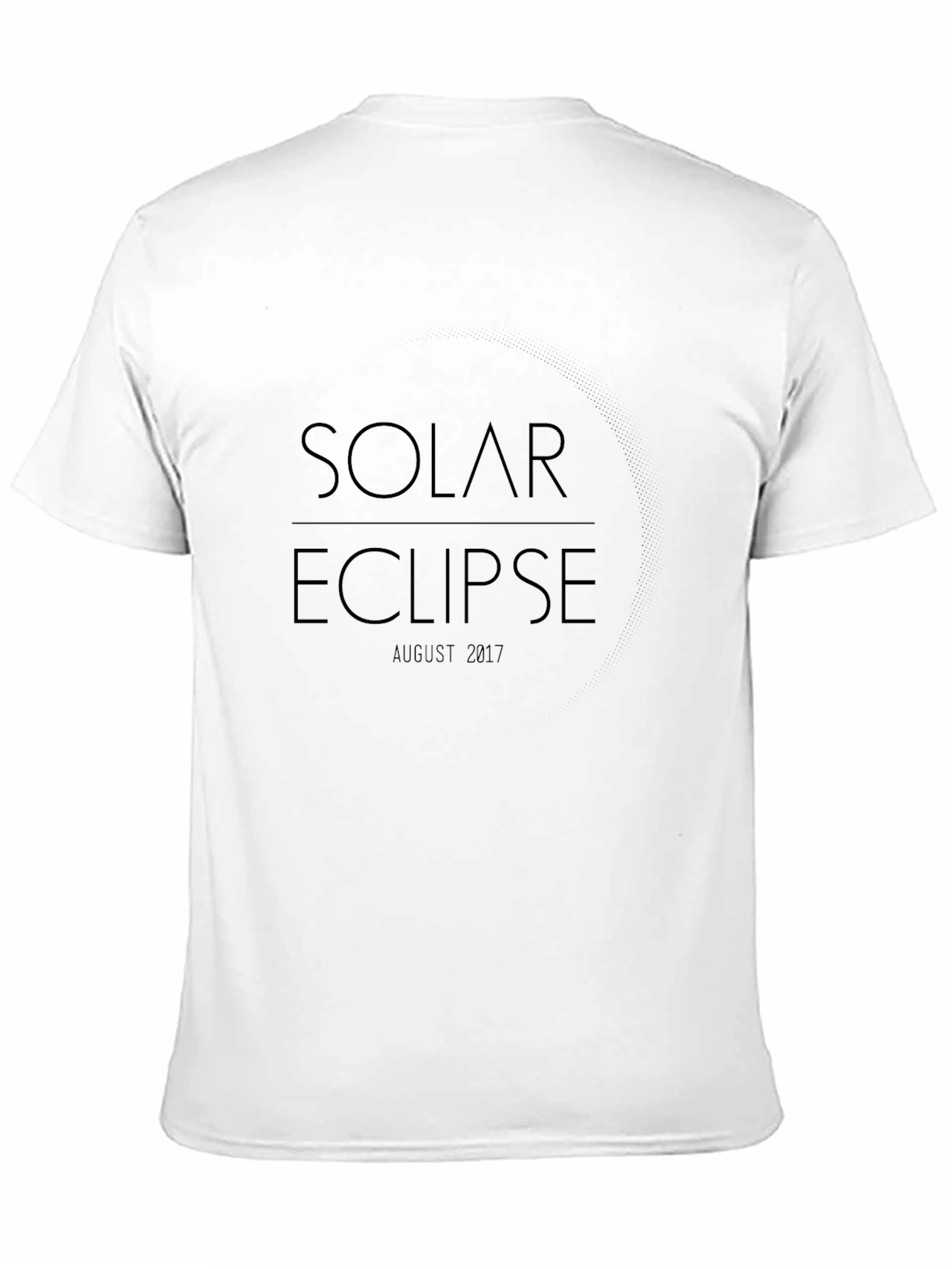 Solar Eclipse August 2017 Black T-Shirt