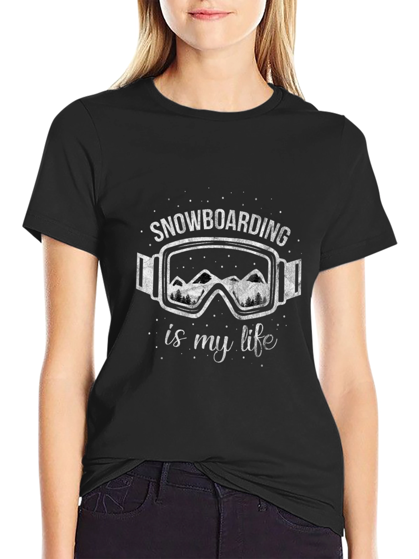 Snowboarding is my life T-Shirt