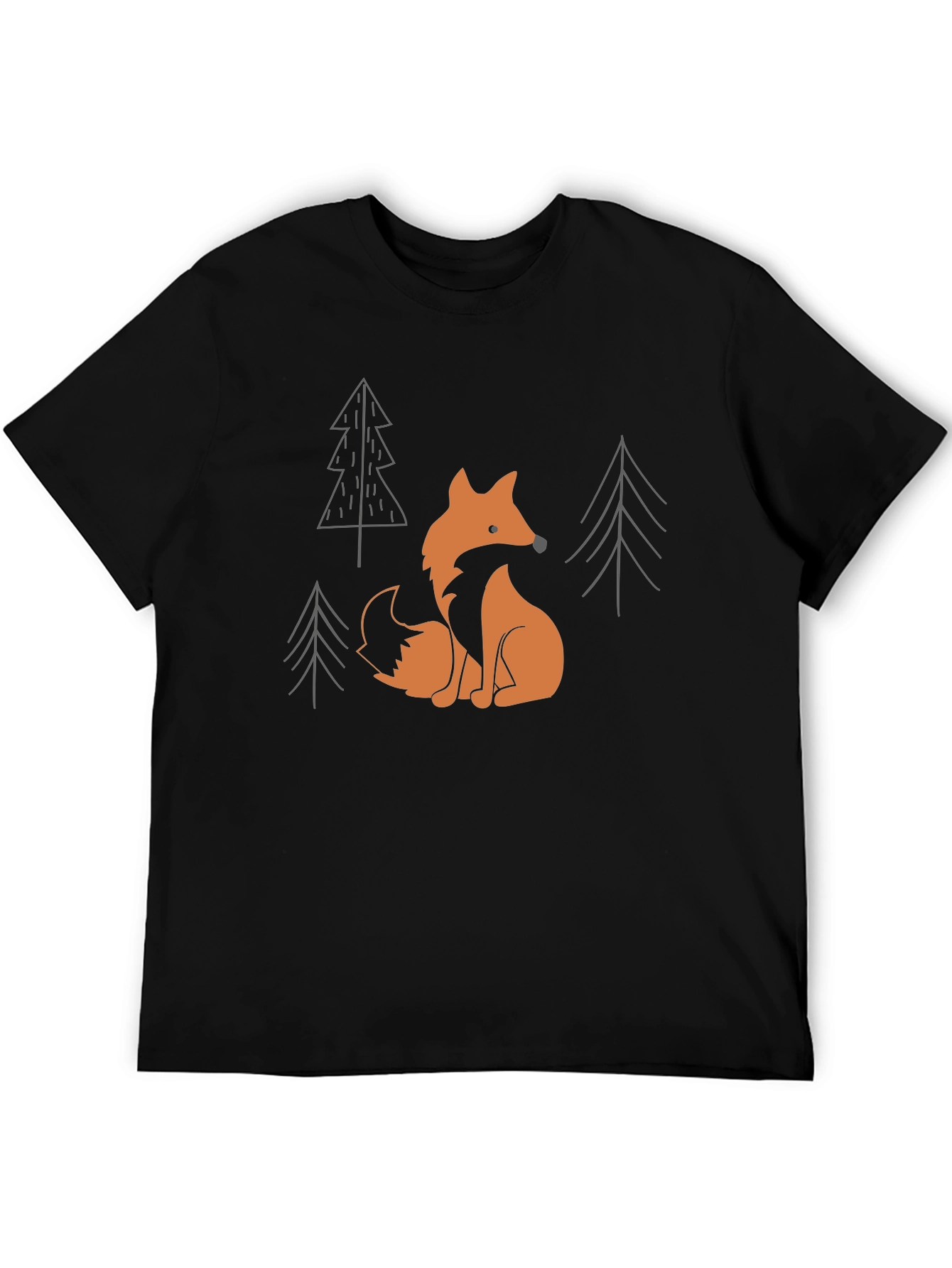 Fox in Forest Graphic T-Shirt - Unisex