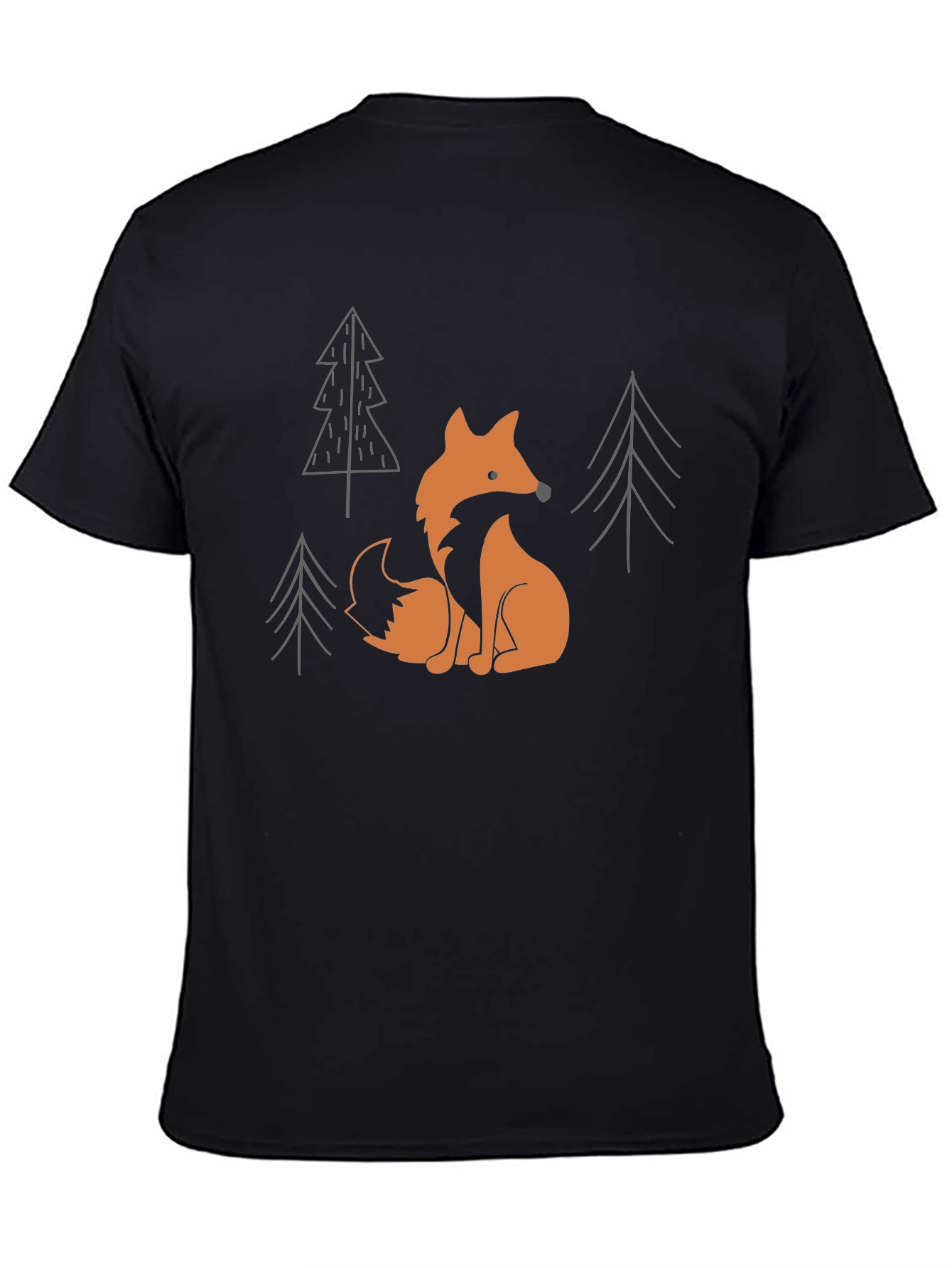 Fox in Forest Graphic T-Shirt - Unisex