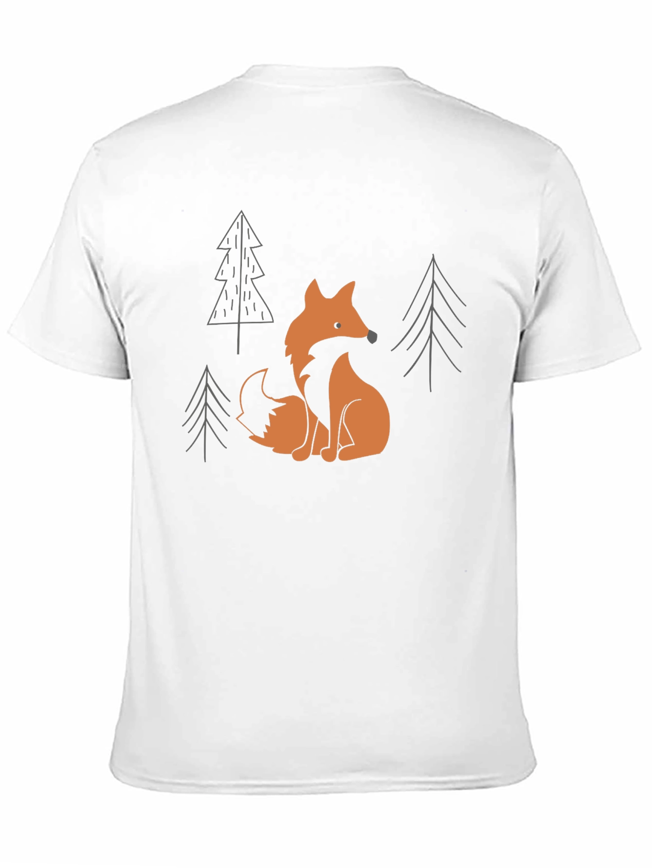Fox in Forest Graphic T-Shirt - Unisex