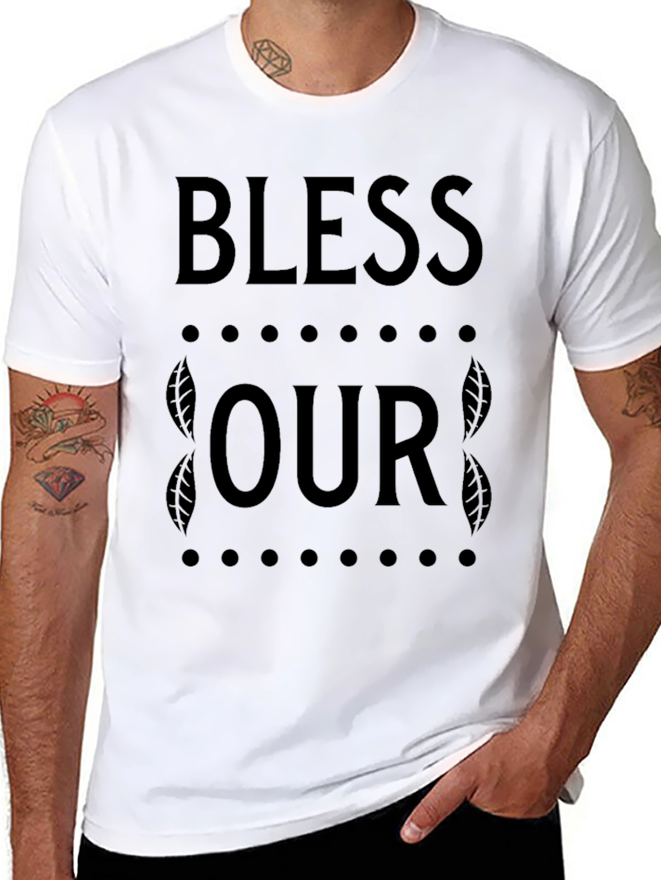 Bless Our Souls Graphic T-Shirt