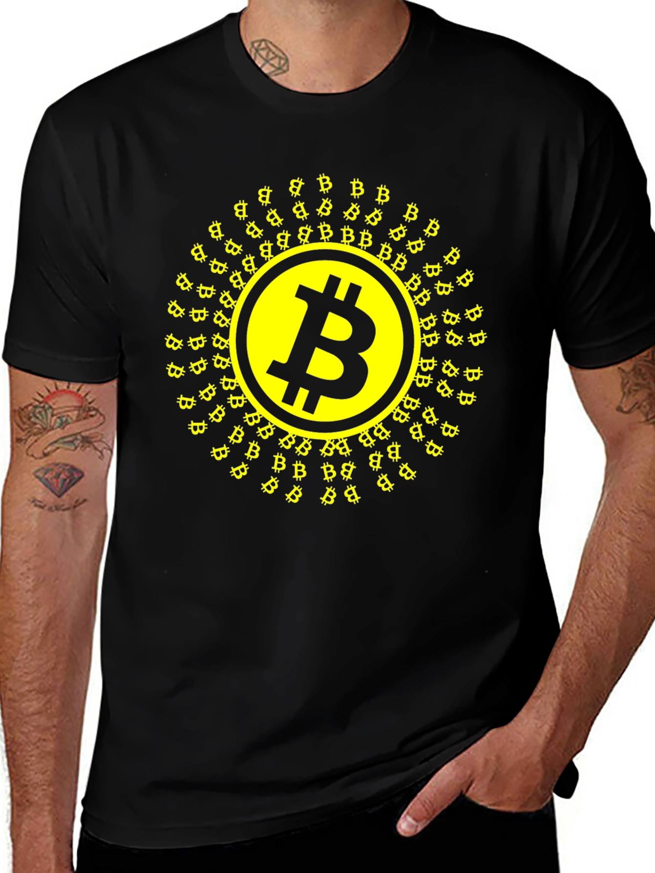 Bitcoin T-Shirt - Crypto Currency Design