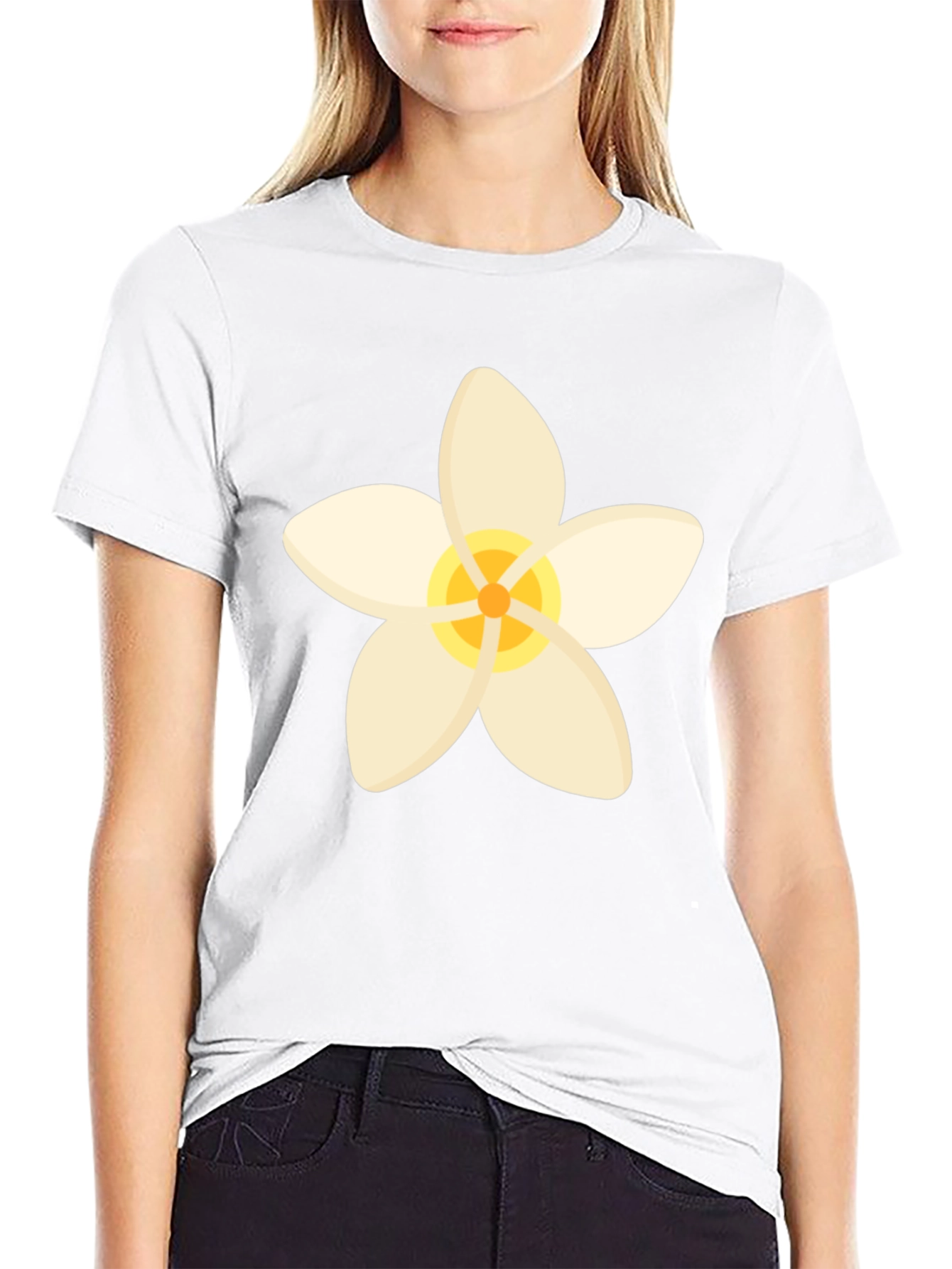 Floral Print T-Shirt - Relaxed Fit