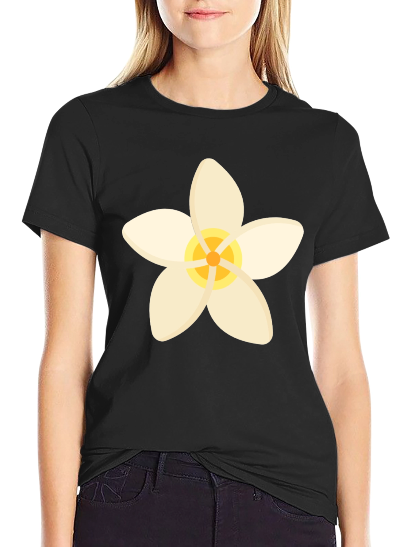 Floral Print T-Shirt - Relaxed Fit