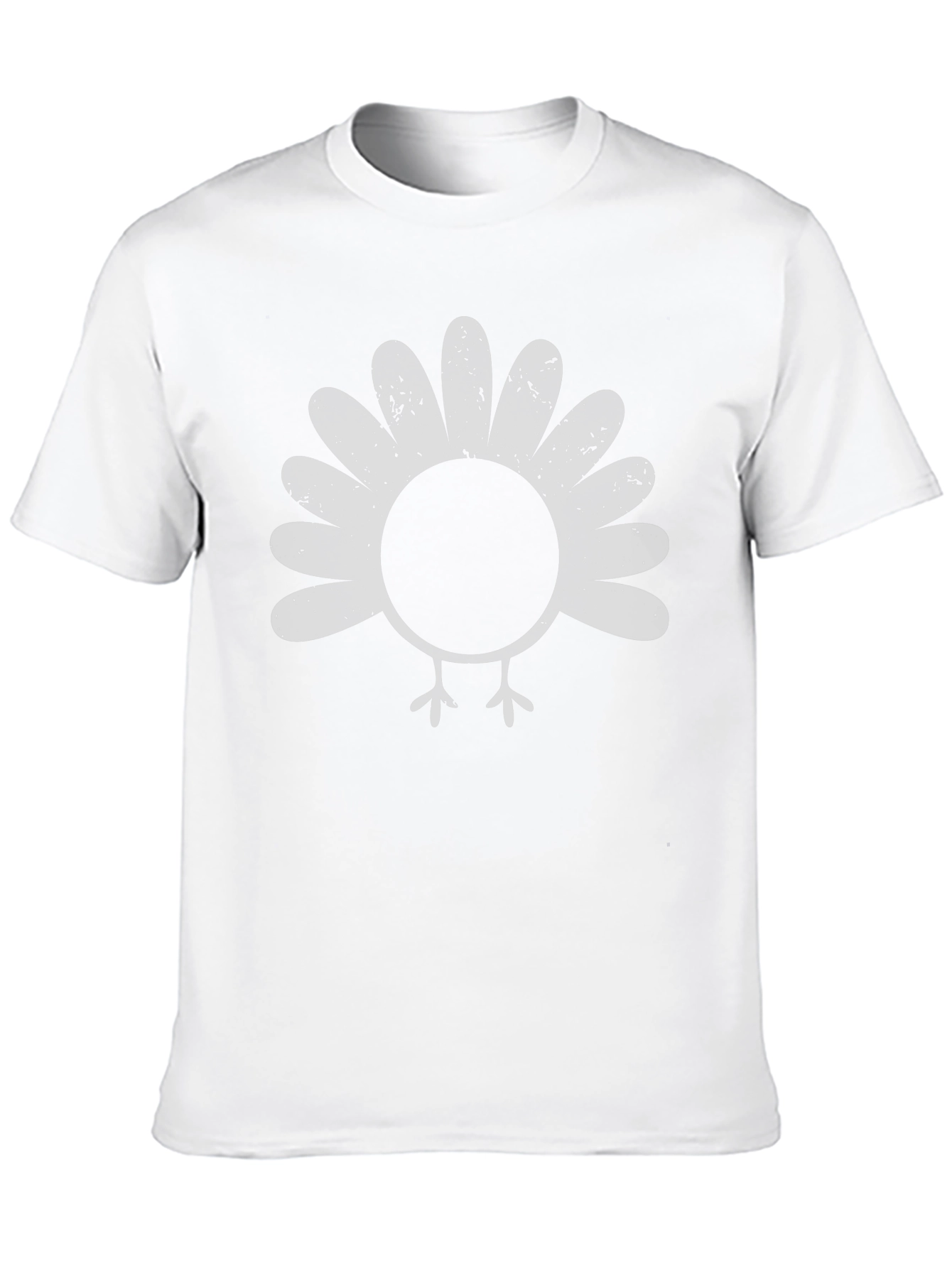 Thanksgiving Turkey Graphic Tee - Black