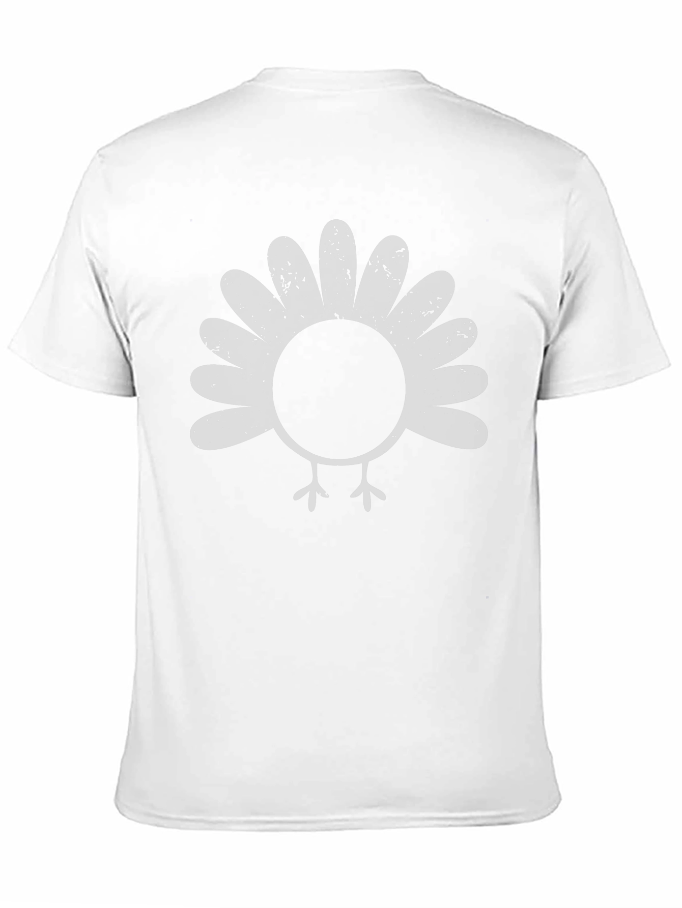 Thanksgiving Turkey Graphic Tee - Black