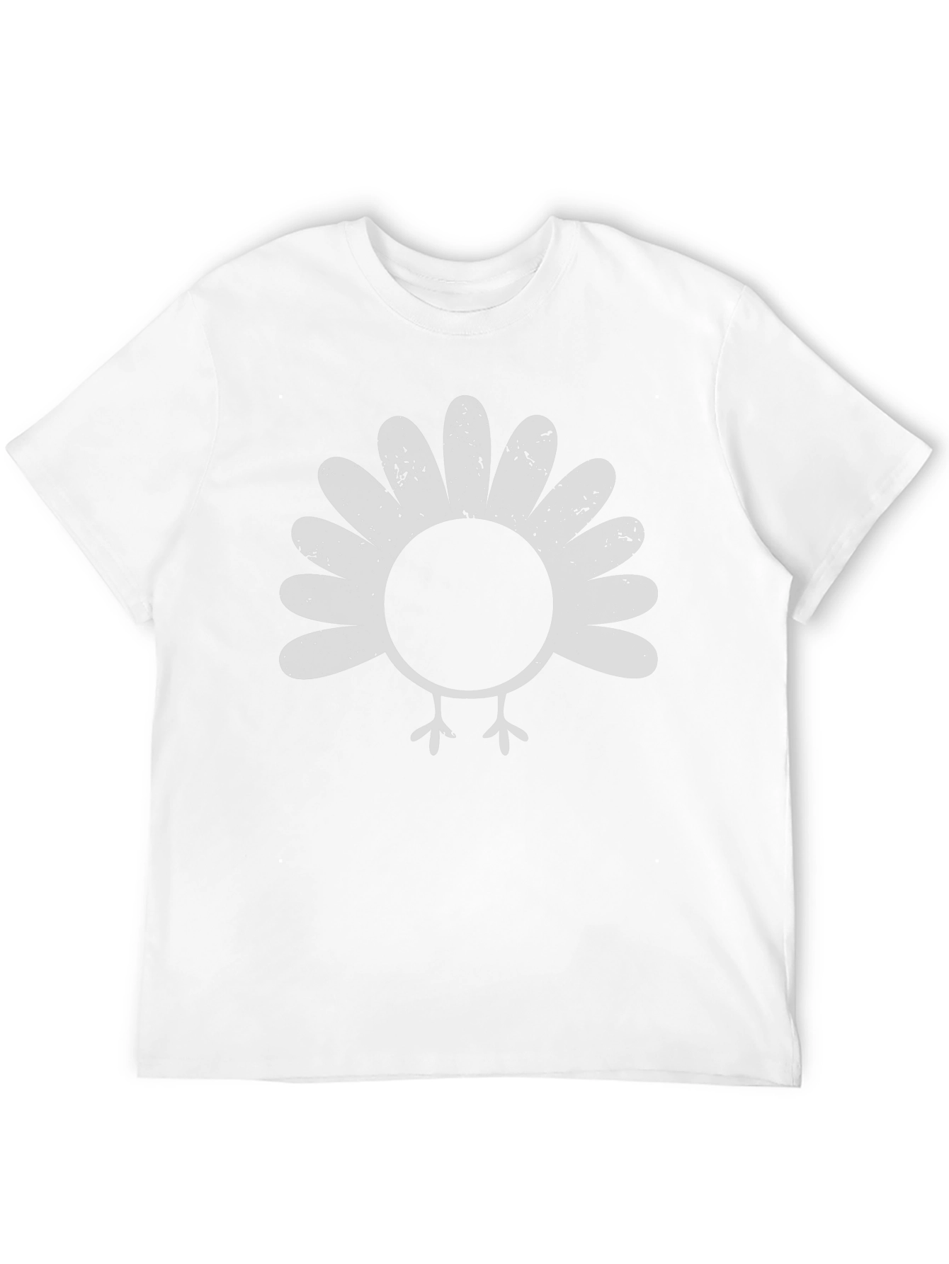 Thanksgiving Turkey Graphic Tee - Black