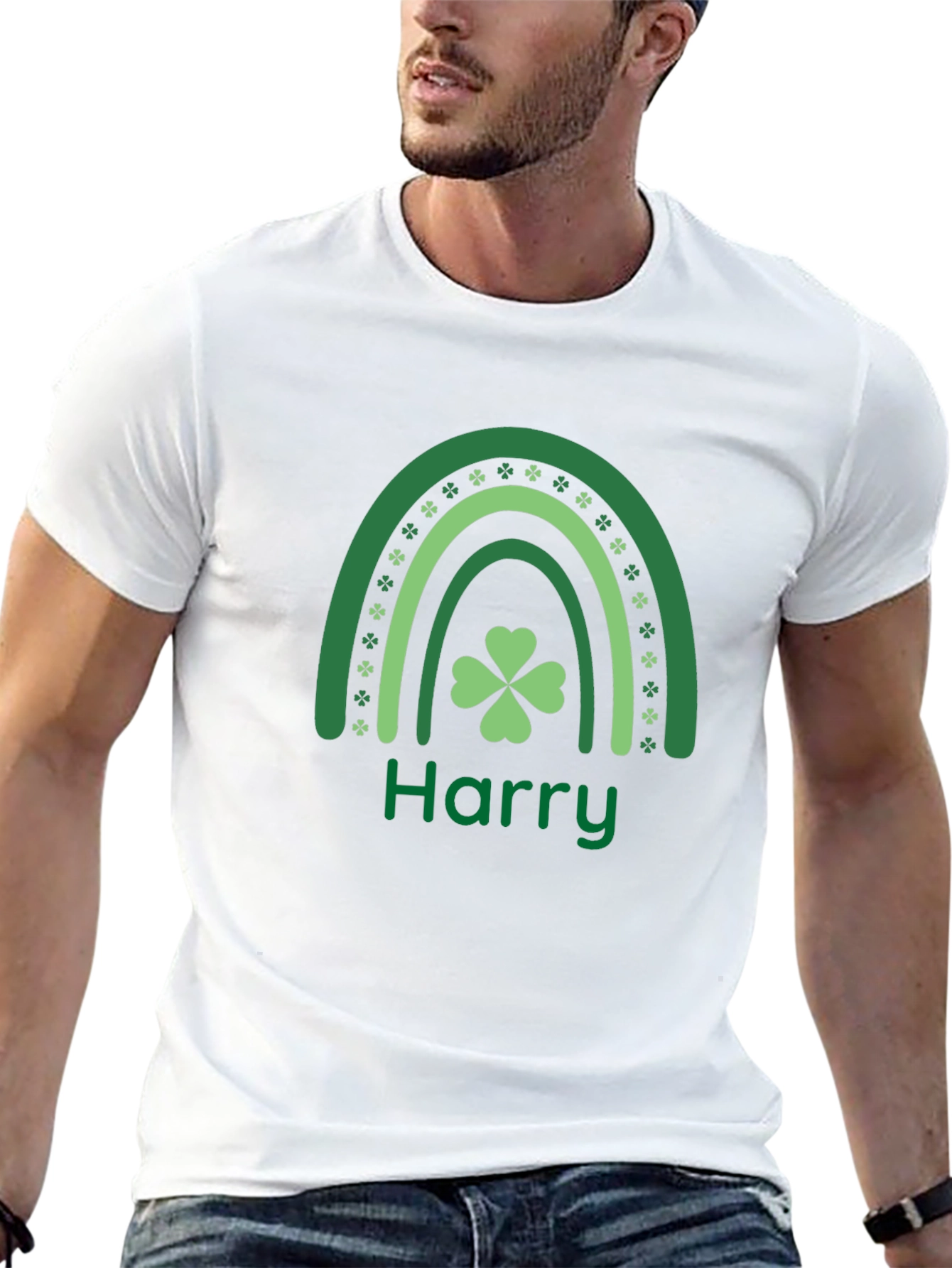 St. Patricks Day Rainbow Harry T-Shirt