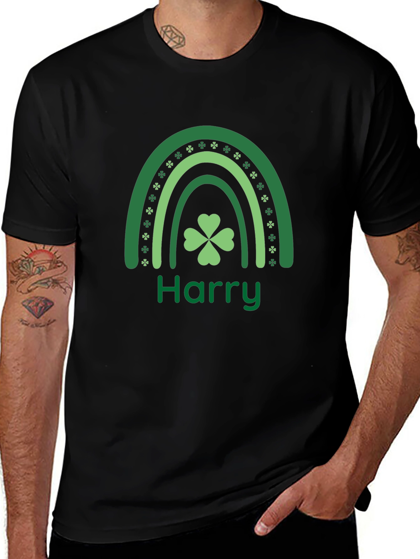 St. Patricks Day Rainbow Harry T-Shirt