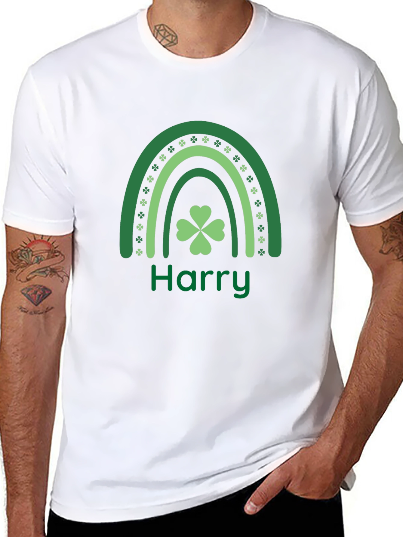 St. Patricks Day Rainbow Harry T-Shirt