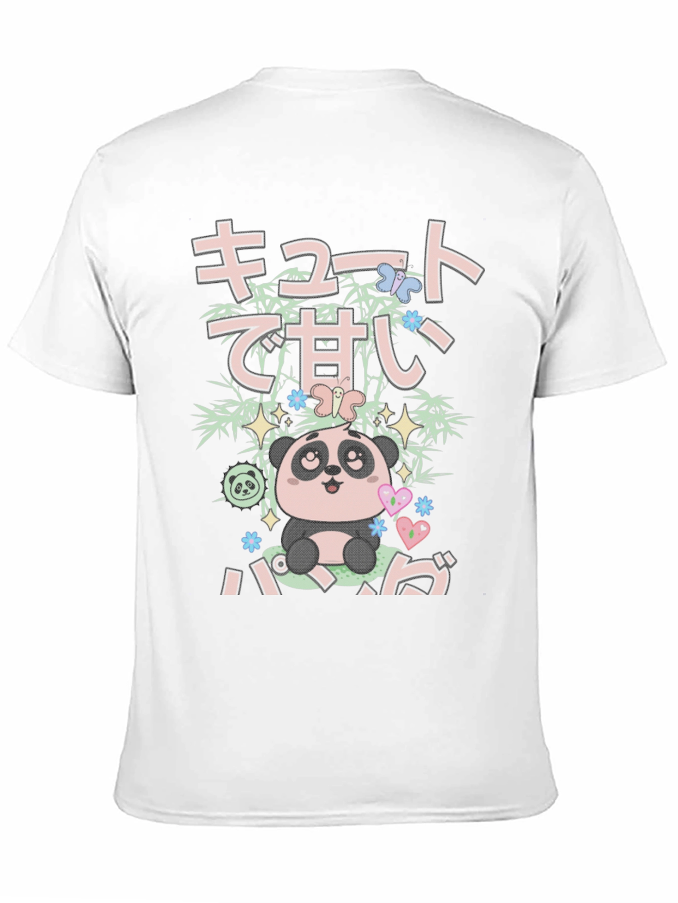 Cute Panda Graphic Tee - Kawaii Anime Shirt