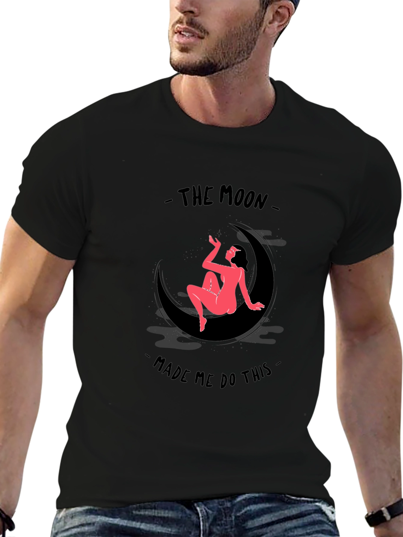 The Moon Made Me Do It Graphic T-Shirt
