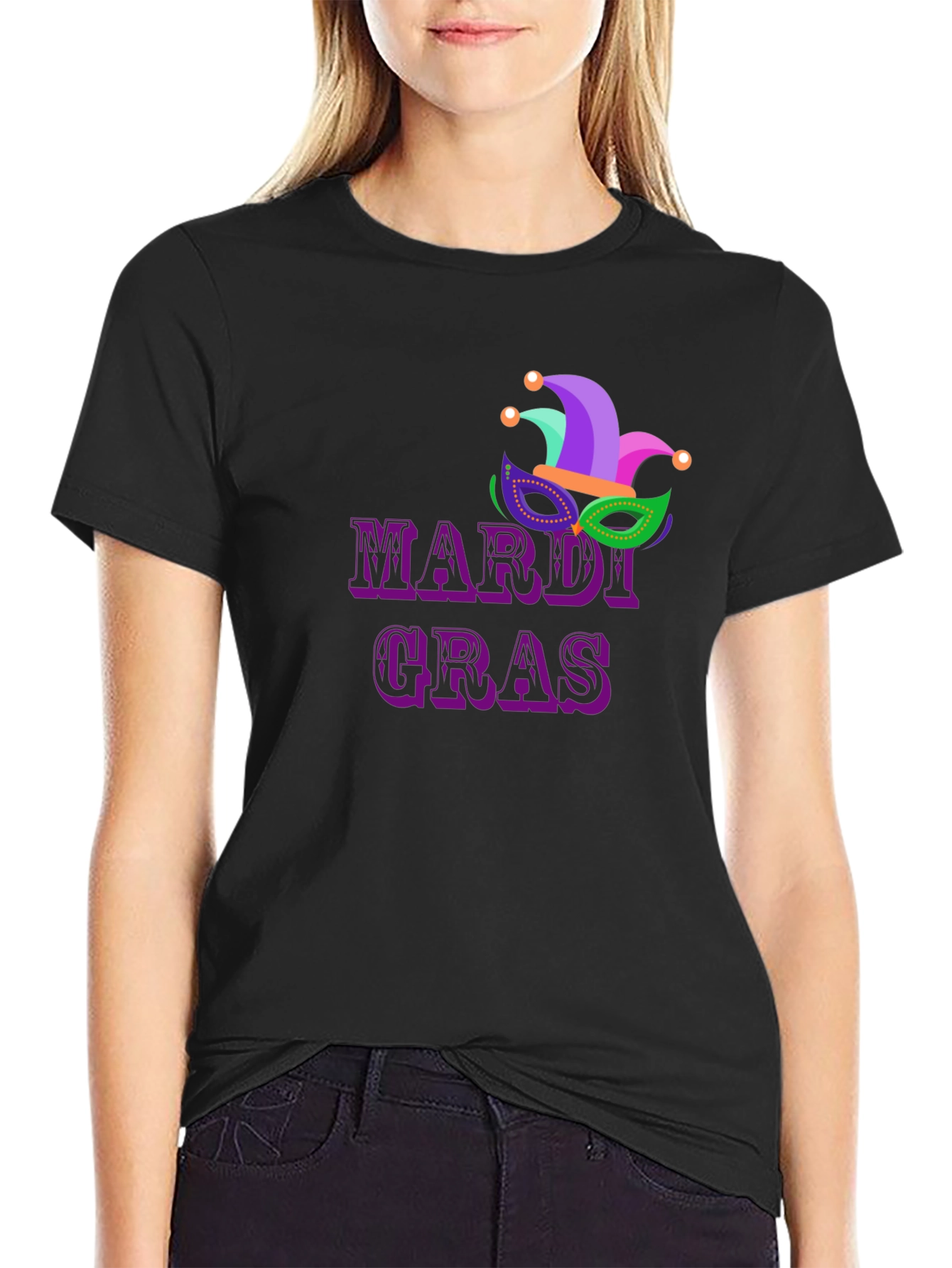 Mardi Gras Graphic T-Shirt