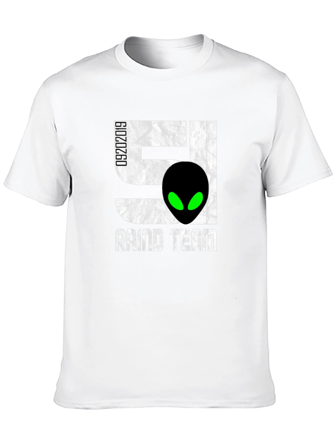 Area 51 Raid Team T-Shirt - Alien Graphic Tee