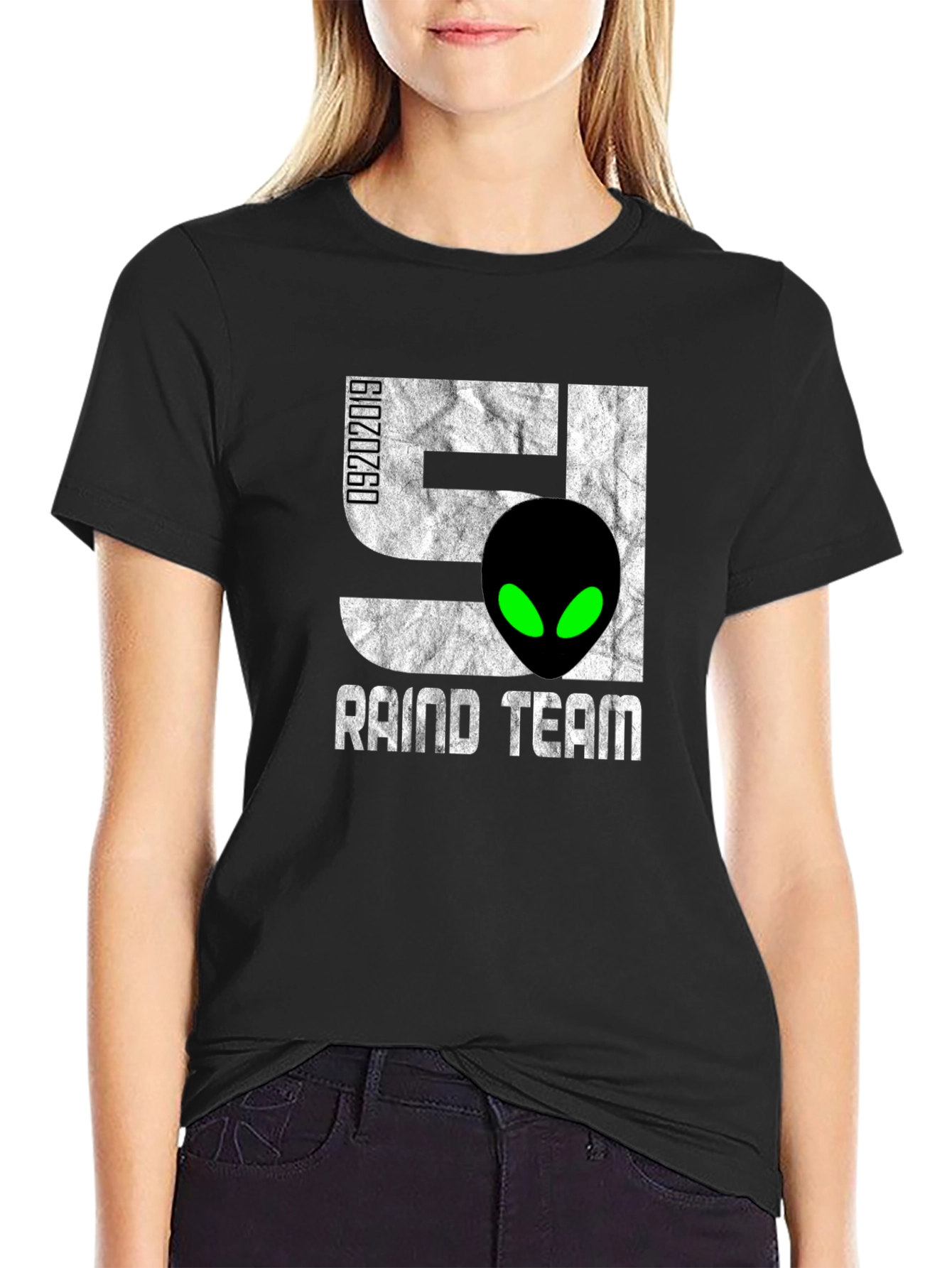 Area 51 Raid Team T-Shirt - Alien Graphic Tee