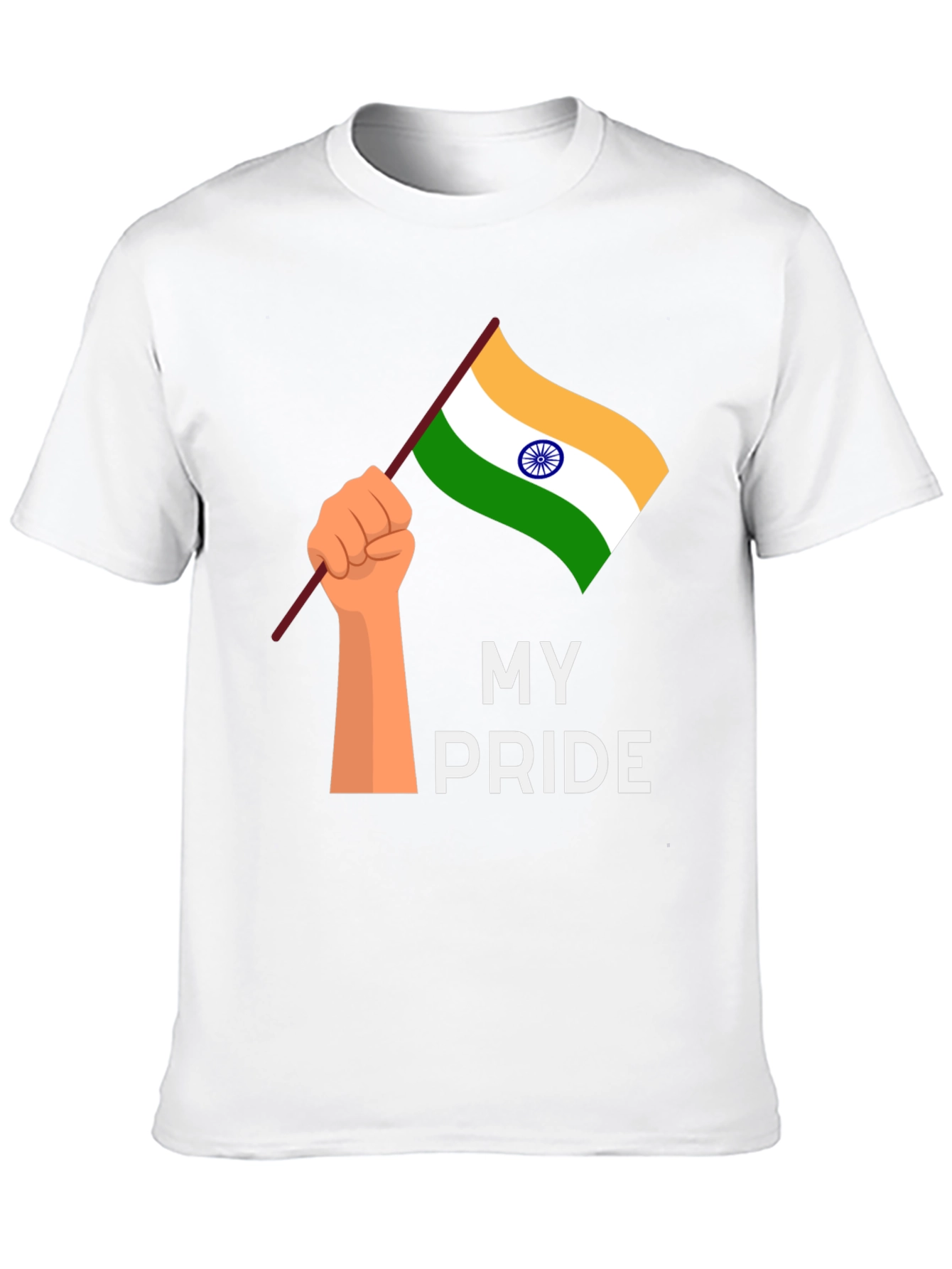 My Pride Graphic Tee - India Flag T-Shirt