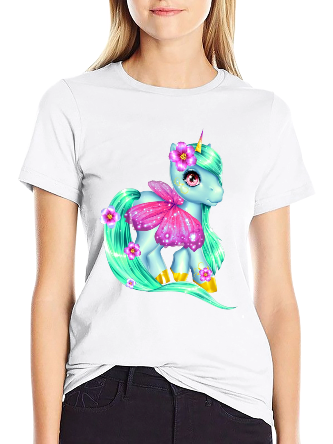 Unicorn Graphic Tee - Whimsical Style!