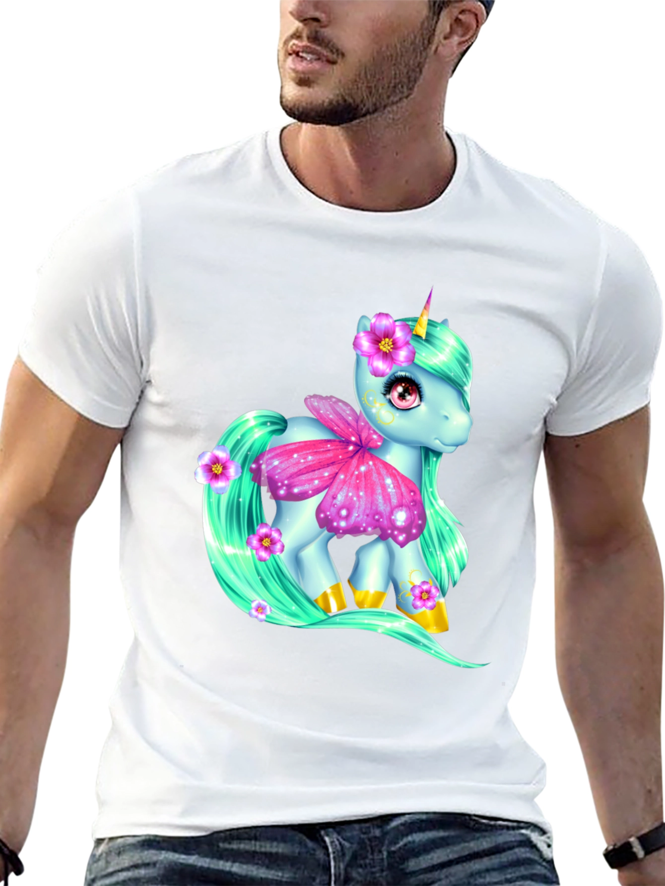 Unicorn Graphic Tee - Whimsical Style!