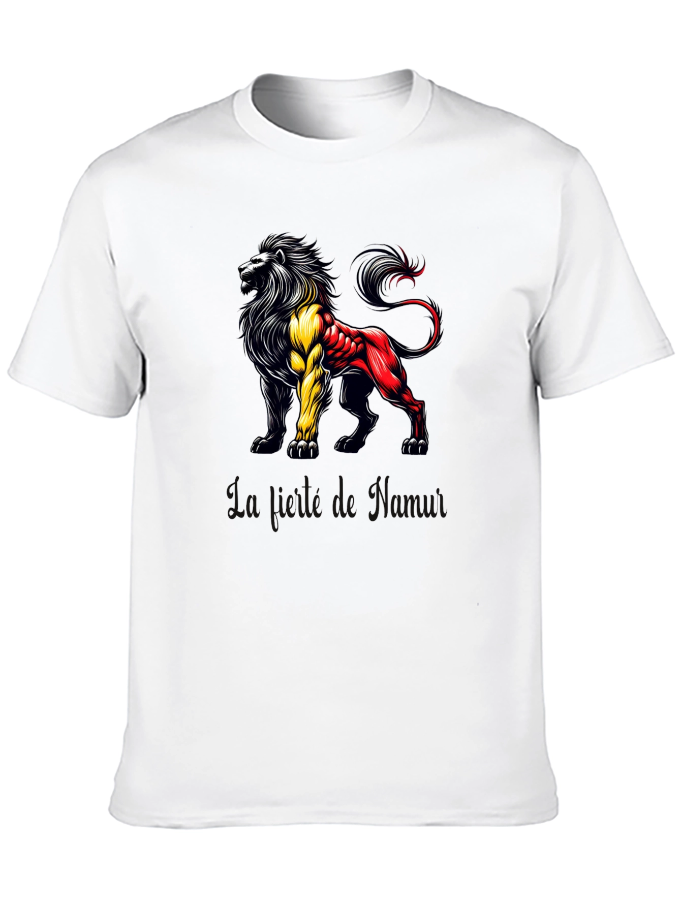 Belgian Lion Pride Tee - Black T-Shirt