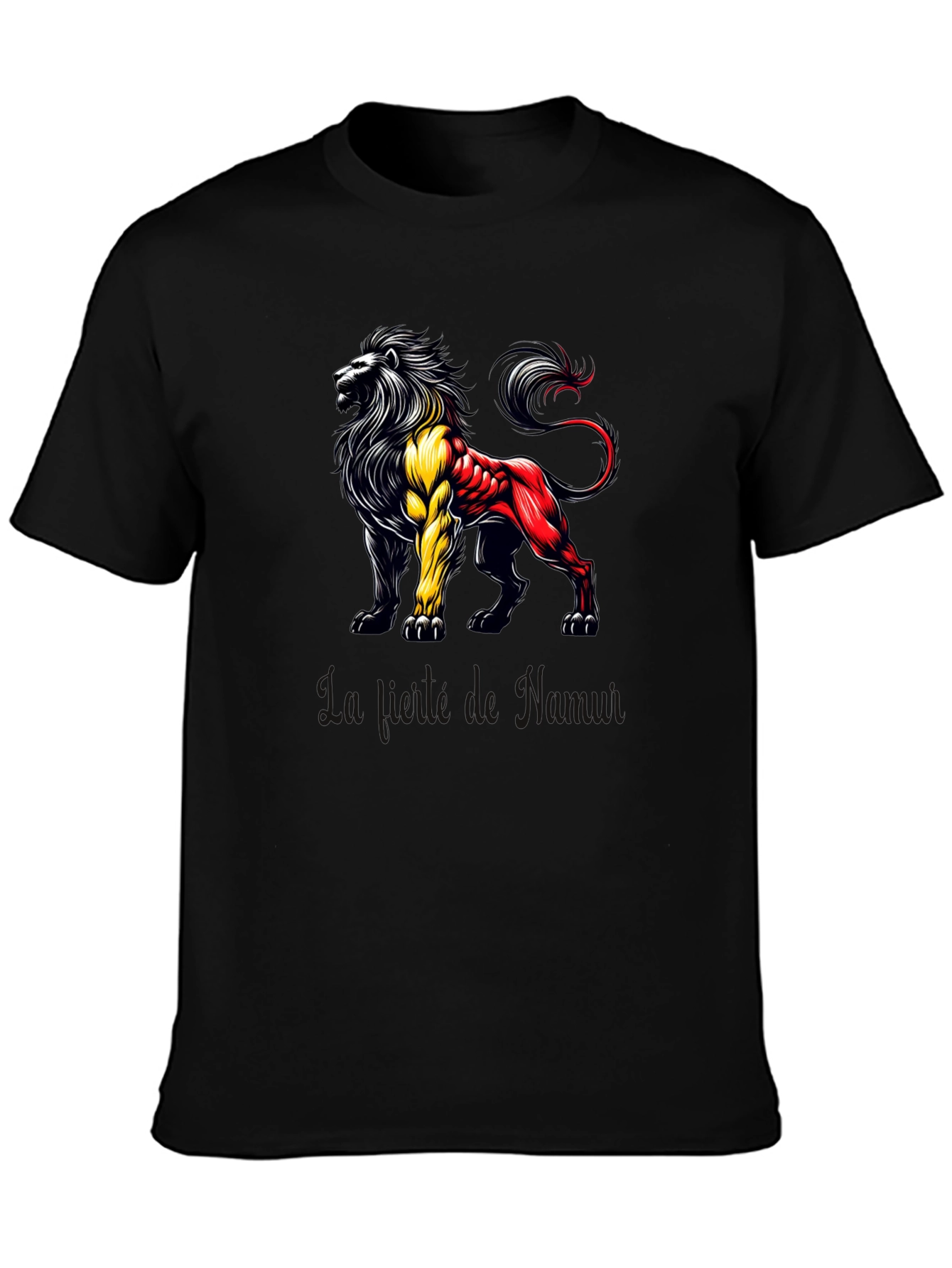 Belgian Lion Pride Tee - Black T-Shirt