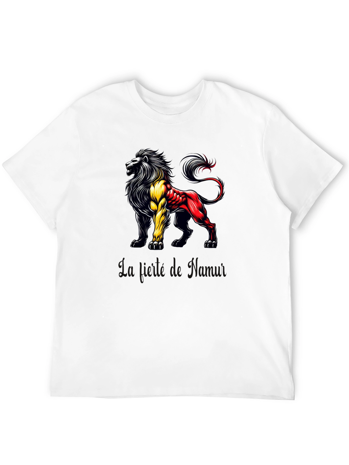 Belgian Lion Pride Tee - Black T-Shirt