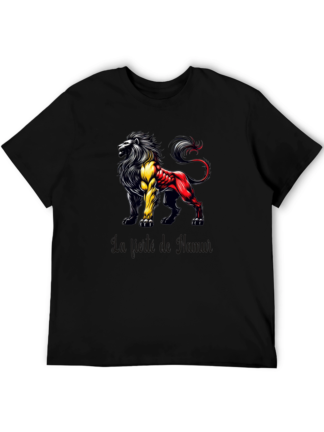 Belgian Lion Pride Tee - Black T-Shirt