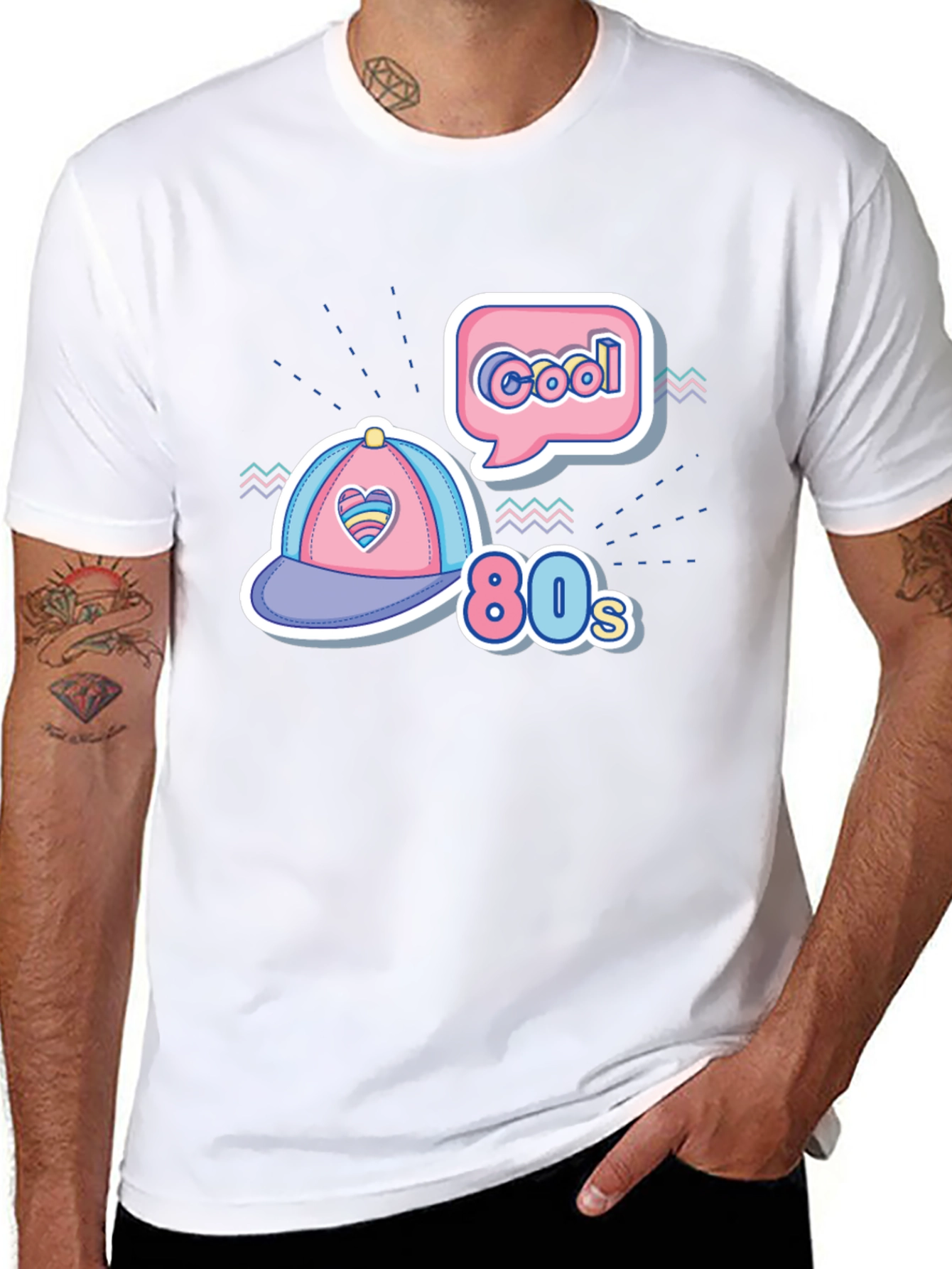 Retro 80s Cool Graphic T-Shirt