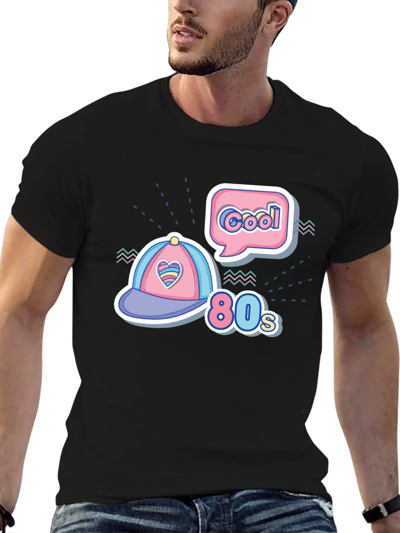 Retro 80s Cool Graphic T-Shirt