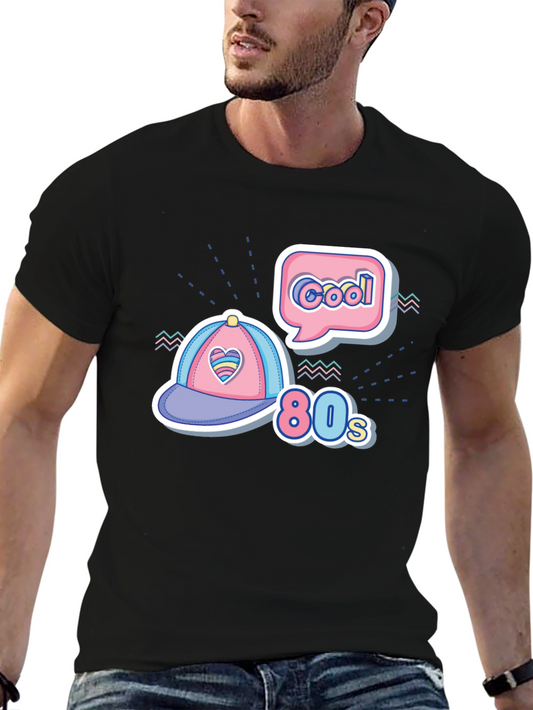 Retro 80s Cool Graphic T-Shirt