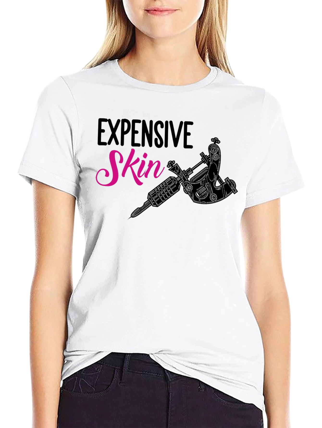 Expensive Skin Tattoo Art Graphic Tee