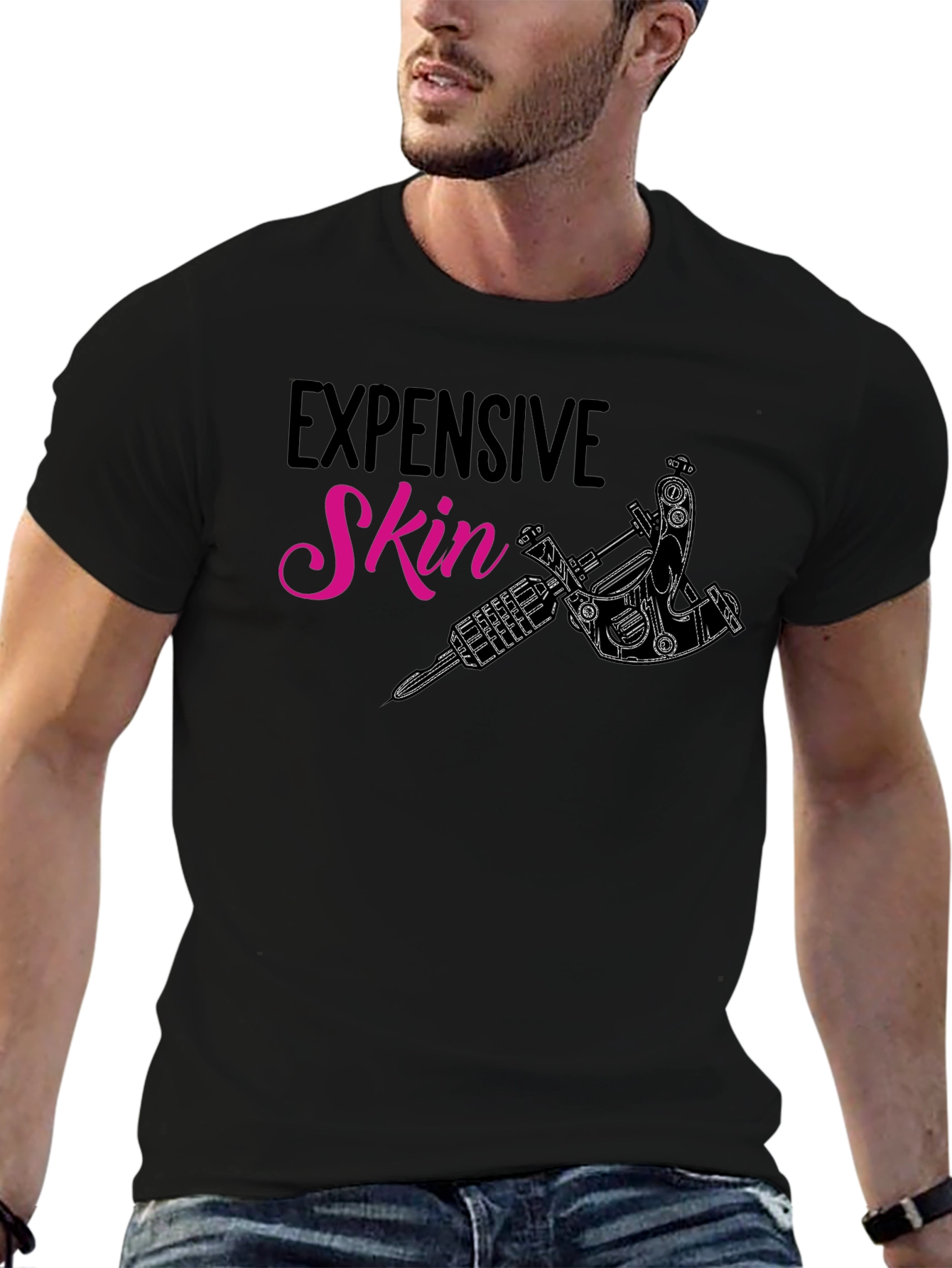 Expensive Skin Tattoo Art Graphic Tee