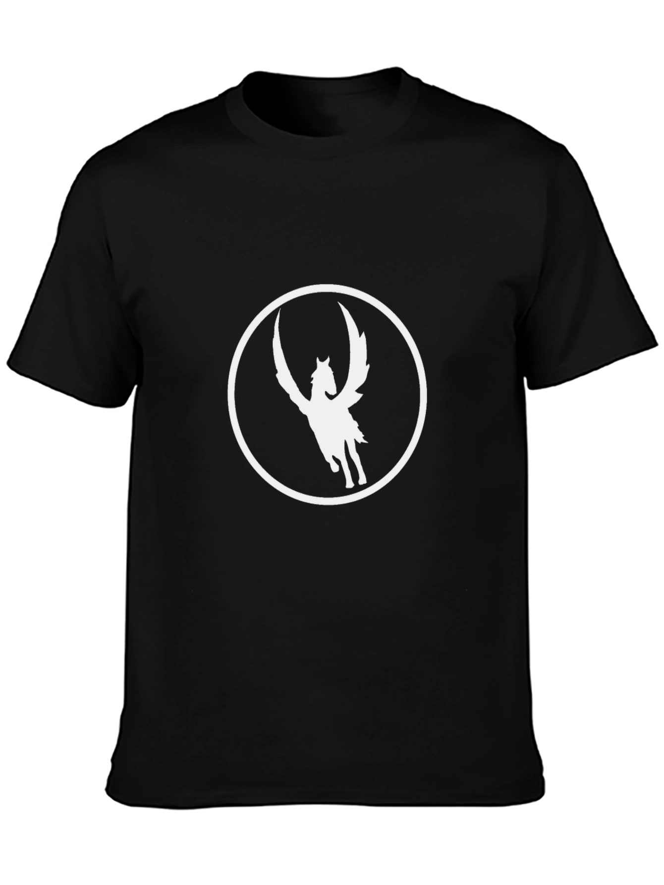 Pegasus Graphic T-Shirt - Black