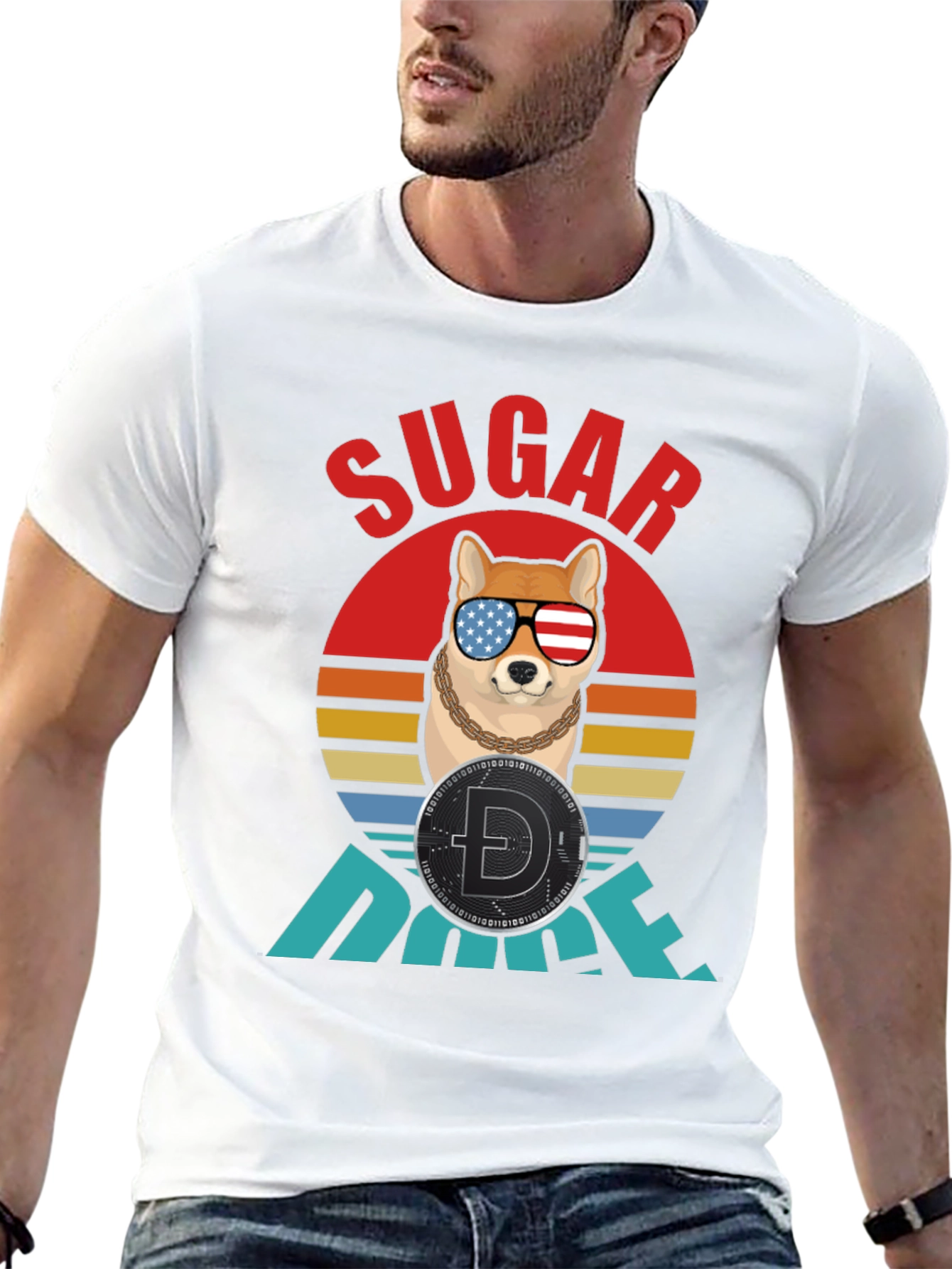 Sugar Doge T-Shirt - Crypto Meme Tee