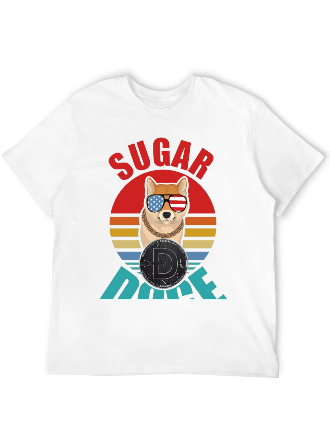 Sugar Doge T-Shirt - Crypto Meme Tee