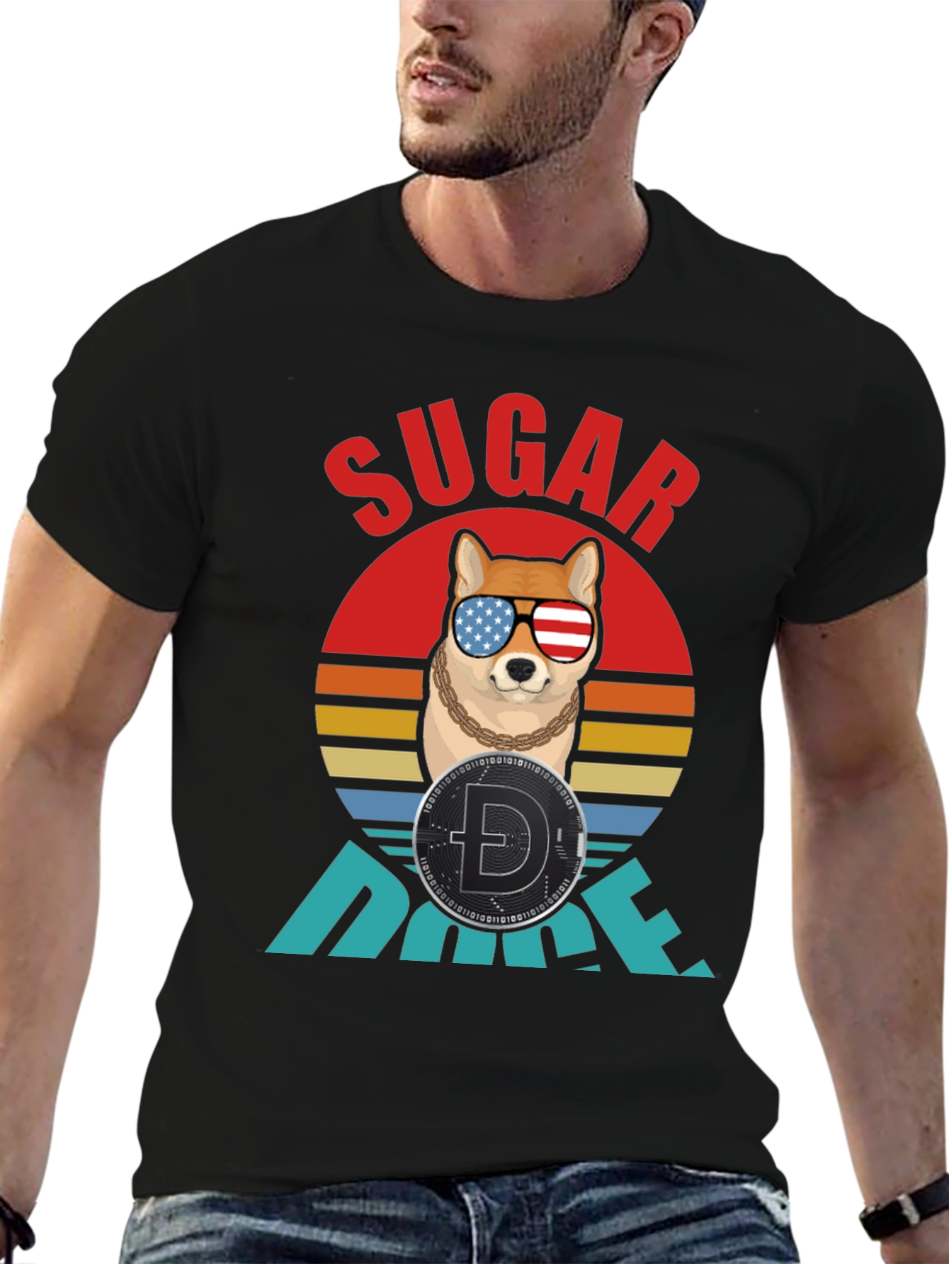 Sugar Doge T-Shirt - Crypto Meme Tee