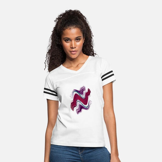 Abstract Vibrant Wave Art