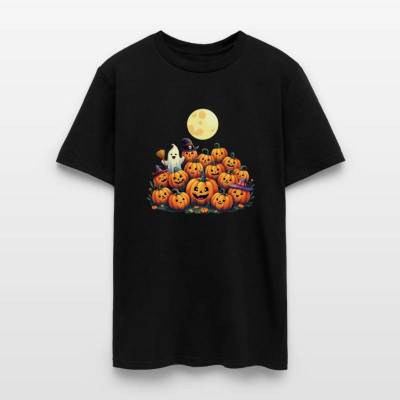 Adorable Halloween Pumpkins with smiling faces