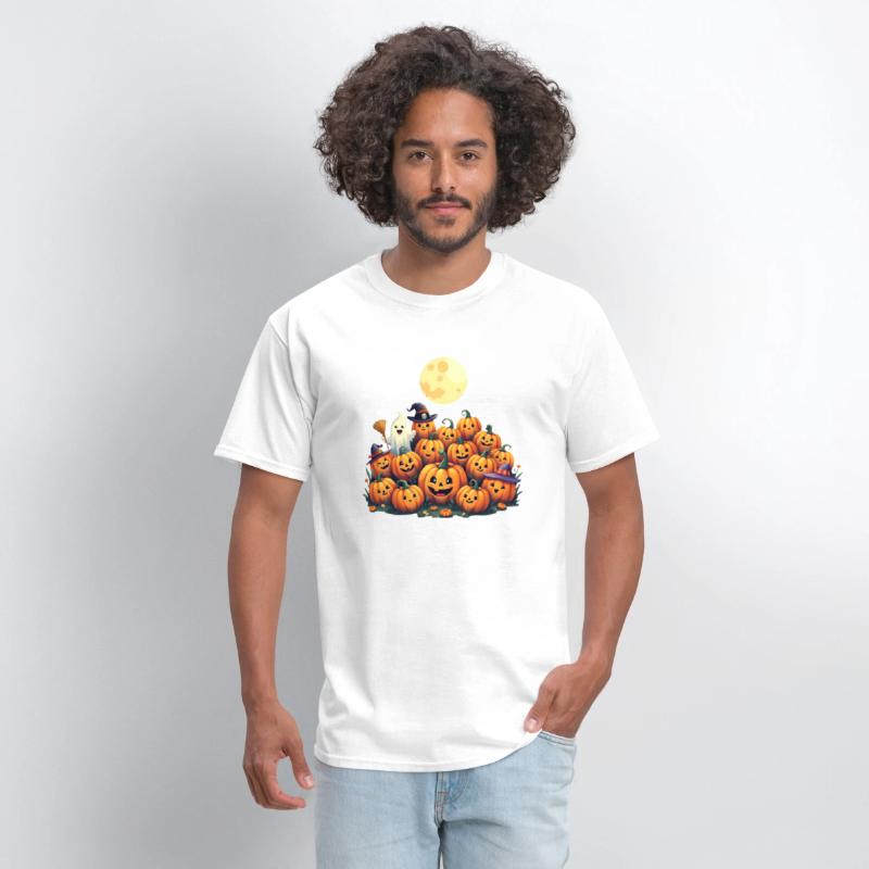 Adorable Halloween Pumpkins with smiling faces