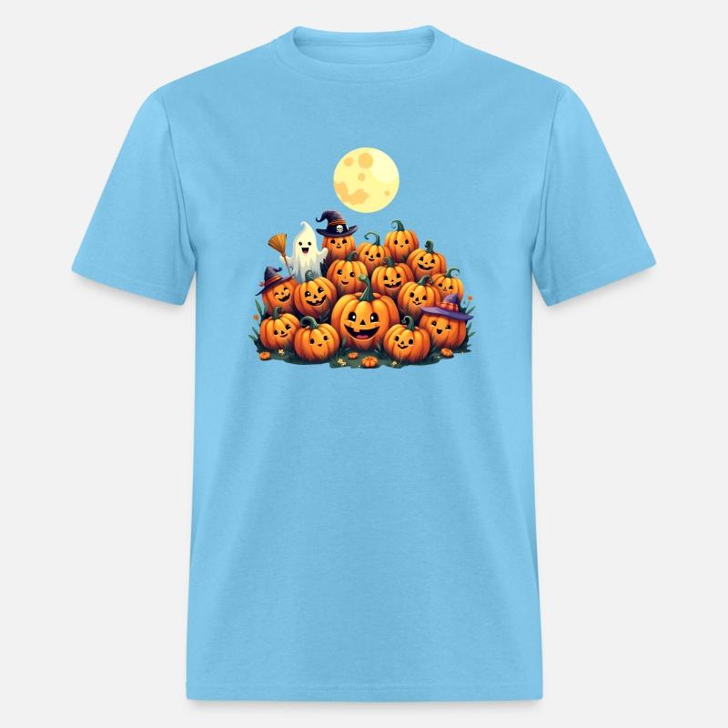 Adorable Halloween Pumpkins with smiling faces