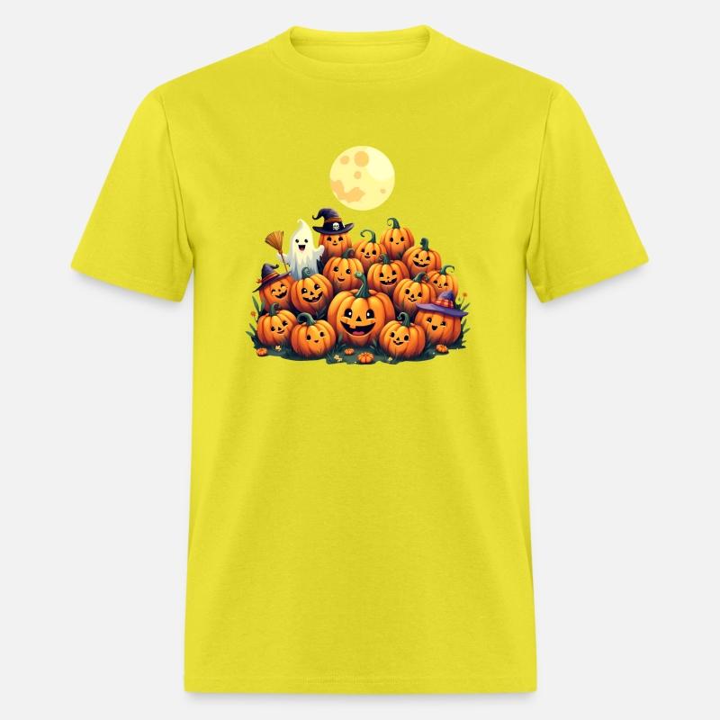 Adorable Halloween Pumpkins with smiling faces