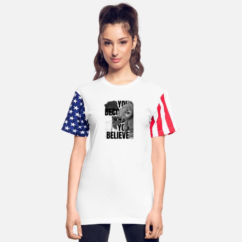 Adorable Teddy Bear with Rose and Forest Scene