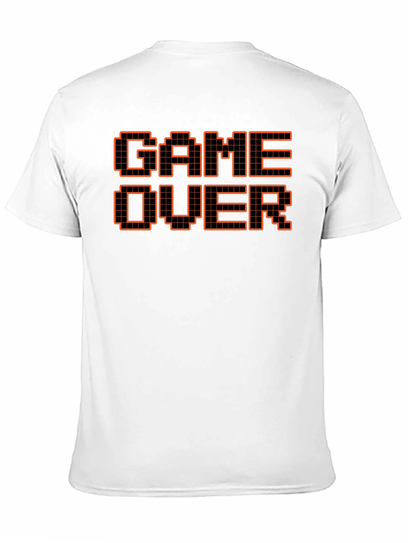 Game Over Graphic Tee - Retro Pixel Design