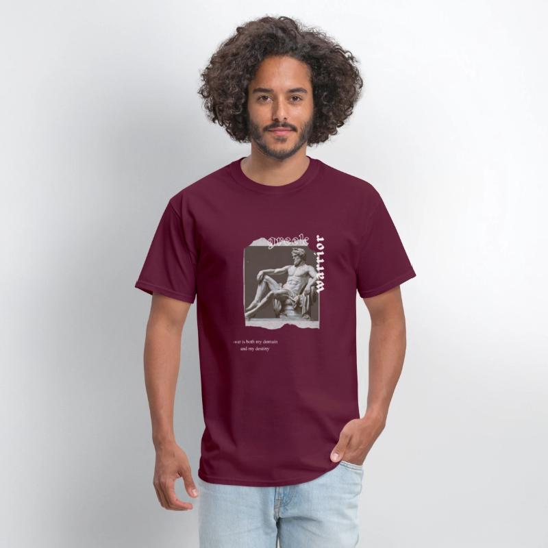 aesthetic greek warrior ares design T-Shirt