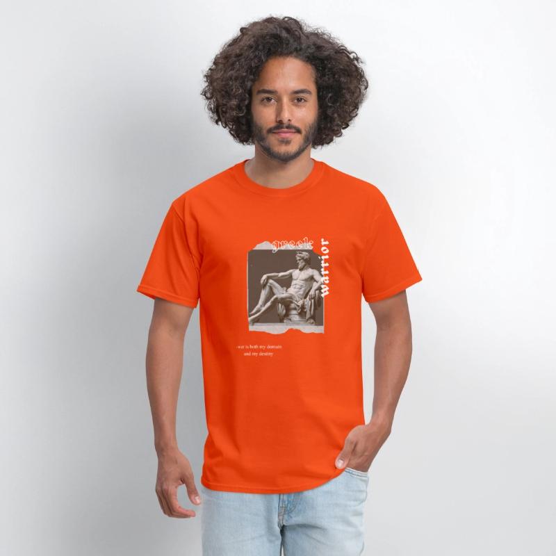 aesthetic greek warrior ares design T-Shirt