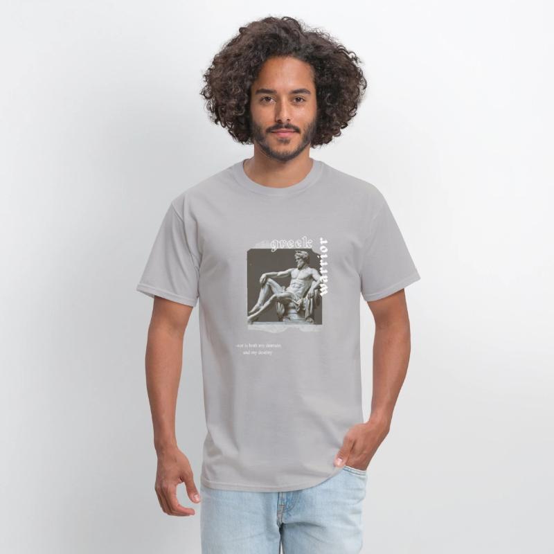 aesthetic greek warrior ares design T-Shirt